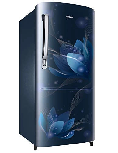 Samsung 192 L 2 Star Direct Cool Single Door Refrigerator (RR20A271BU8/NL, SAFFRON BLUE)