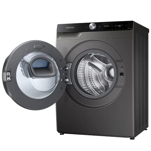 Samsung 9Kg Washer Dryer with AI, SmartThings, Inverter Fully-Automatic Front Load Washing Machine(WD90T654DBX/TL, Inox)