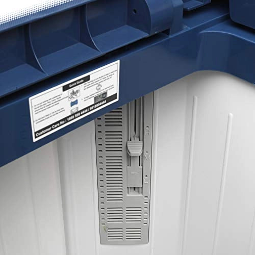 Voltas Beko 8.5 kg Semi-Automatic Top Loading Washing Machine, 2 Casette Filter (WTT85DBLG, Sky Blue)