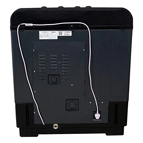 Lloyd 12 Kg 5 Star Semi-Automatic Top Load Washing Machine (GLWMS12ADGMA, Vibrant Grey Tub with Dark Grey Control Panel)