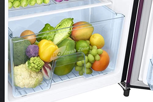 Samsung 192 L 3 Star inverter Direct Cool Single Door Refrigerator (RR20A272YCR/NL, Camellia Purple)