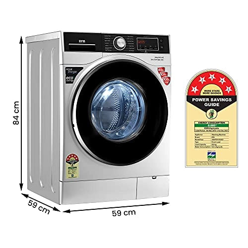 IFB 8 Kg Fully-Automatic Front Loading Washing Machine (Senator VXS, Silver, 3D Wash, Aqua Energie)