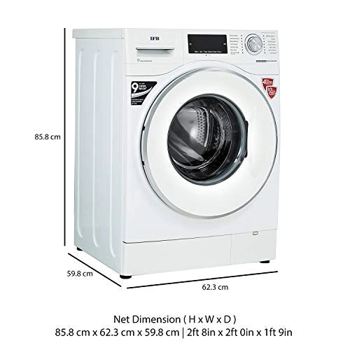 IFB 8.5 kg 5Star Fully-Automatic Front Load Washing Machine(EXECUTIVE PLUS VX ID, White,with Heater, 4D Wash technology)