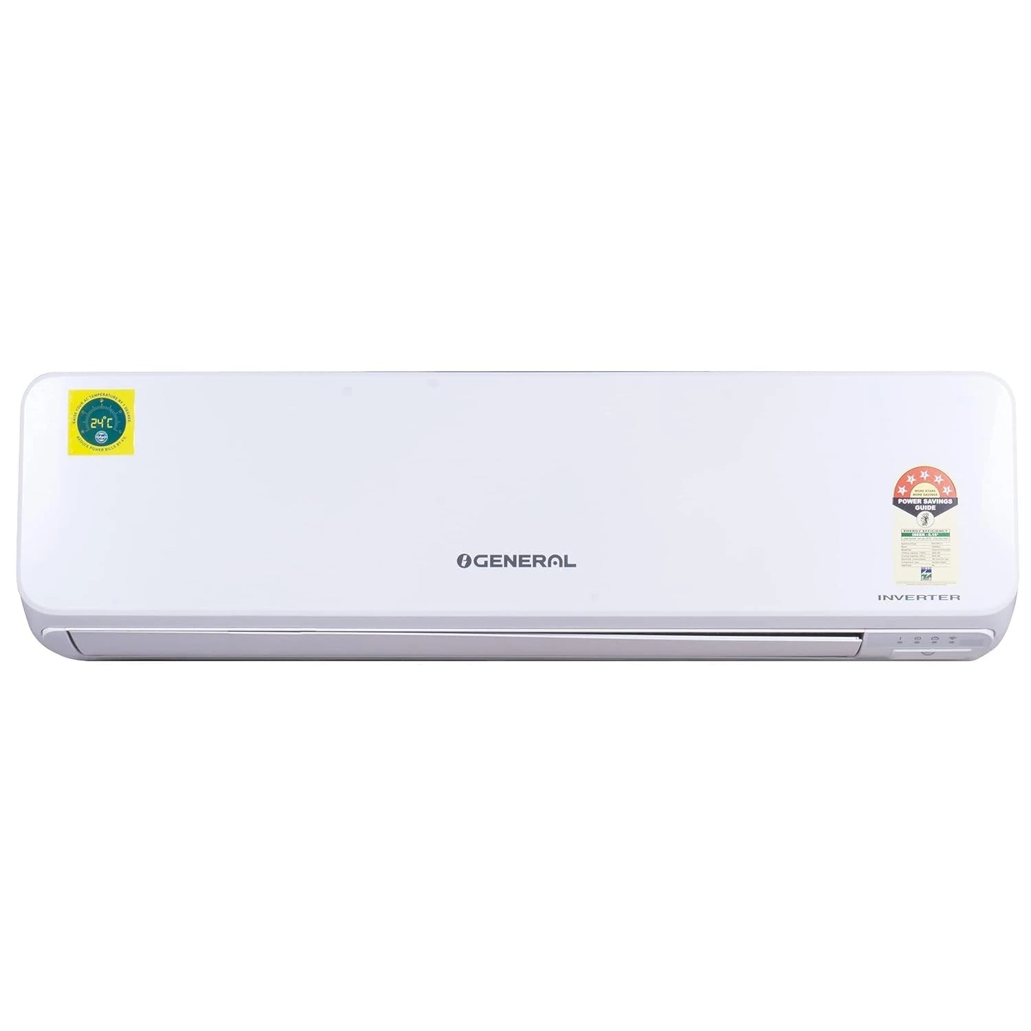 O-General 1.5T 5 Star Inverter Split AC - White (ASGG18CGTB-B, Copper Condenser)