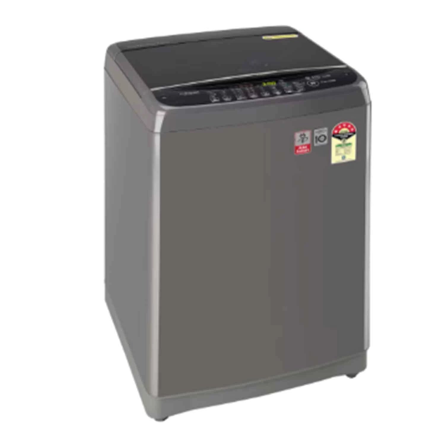 LG 7 Kg 5 Star Inverter TurboDrum Fully Automatic Top Loading Washing Machine (T70AJMB1Z, Jet Spray+, Smart Closing Door, Middle Black)