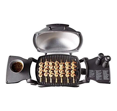 Weber BBQ Grill Q2200 Gas Camping 6-8 People, Black