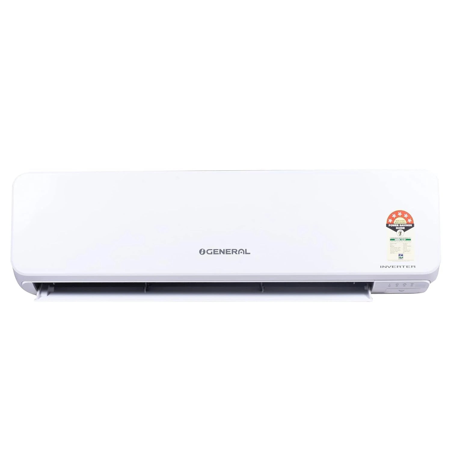 O-General 1.5T 5 Star Inverter Split AC - White (ASGG18CGTB-B, Copper Condenser)