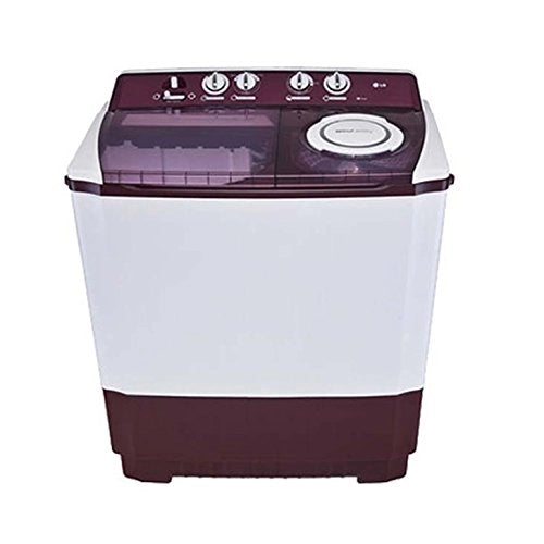 LG P1515R3SA செமி-ஆட்டோமேட்டிக் டாப்-லோடிங் வாஷிங் மெஷின் (9.5 கி.கி, பர்கண்டி)