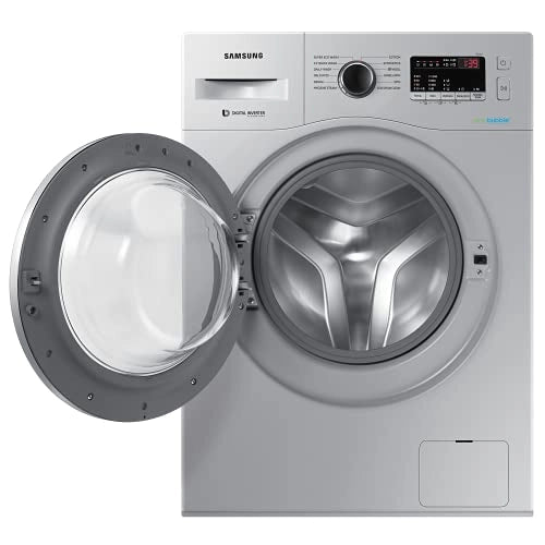 Samsung 6.5 Kg 5 Star Fully-Automatic Inverter Front Loading Washing Machine (WW65R20EKSS/TL, Hygiene Steam, Silver)