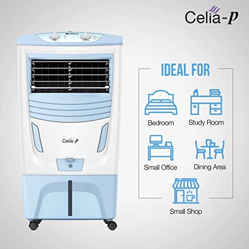 Havells Celia P 28L Personal Air cooler (White Blue)