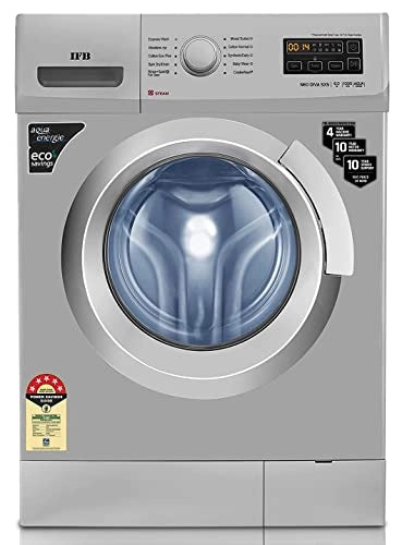 IFB 6 Kg 5 Star Front Load Washing Machine 2X Power Dual Steam (NEO DIVA SXS 6010, Silver, Hard Water Wash)