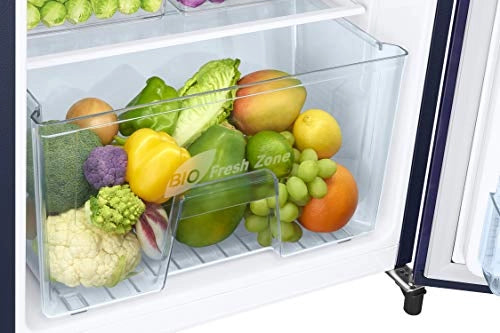 Samsung 192 L 1 Star Direct Cool Single Door Refrigerator (RR19A2YCA6U/NL, Mystic Overlay BLUE)