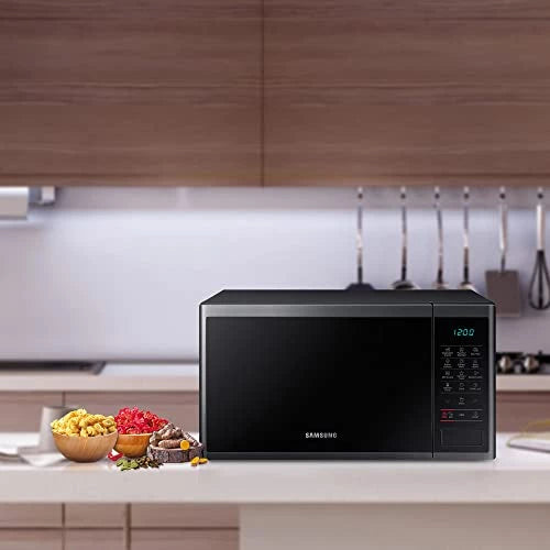 Samsung 23 L Solo Microwave Oven (MS23J5133AG/TL, Healthy Cook, Black)