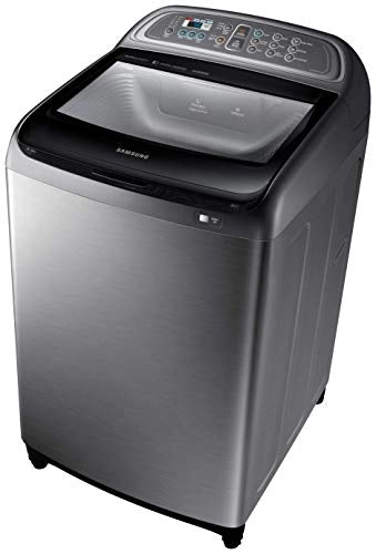 Samsung 11 Kg Inverter 5 star Fully-Automatic Top Loading Washing Machine (WA11J5751SP/TL, Silver, Wobble Technology)