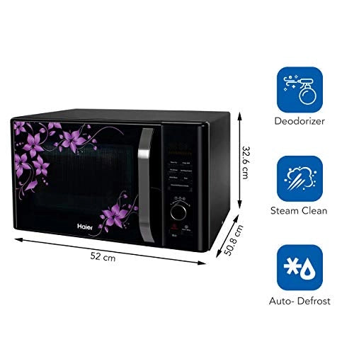 Haier 30 L Convection Microwave Oven (HIL3001CBSH, HAL2WBlack)