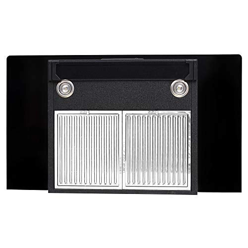 Faber 90 Cm 1000 M3/Hr Straight Glass Kitchen Chimney (Hood 3N1 Aerostation Glamour Ft Ab Ltw90, 2 BFs, Antique BK)