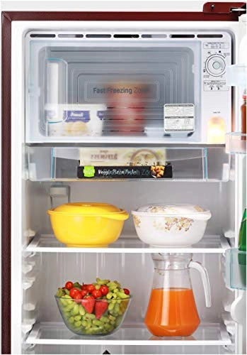 LG 235 L 4 ஸ்டார் இன்வெர்ட்டர் டைரக்ட்-கூல் சிங்கிள் டோர் ரெஃப்ரிஜிரேட்டர் (GL-D241ASCY, ஸ்கார்லெட் சார்ம், டிராயருடன் கூடிய பேஸ் ஸ்டாண்ட்)
