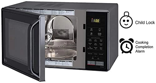 LG 21 L Convection Microwave Oven (MC2146BV, Black)