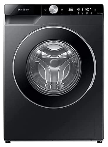 Samsung 8 Kg 5 Star Wi-Fi Inverter Fully-Automatic Front Loading Washing Machine (WW80T604DLB1TL, Black Caviar, Heater)