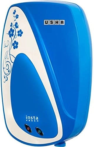 Usha Instafresh 3-Litre 3000-Watt Instant Water Heater (Solid Cyan)