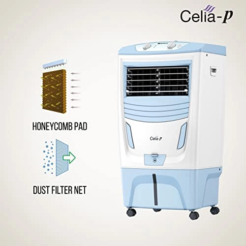 Havells Celia P 28L Personal Air cooler (White Blue)
