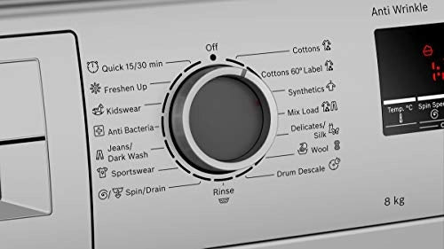 Bosch WAJ2426GIN Front Loading Washing Machine, 8 kg 1200 rpm (2021)