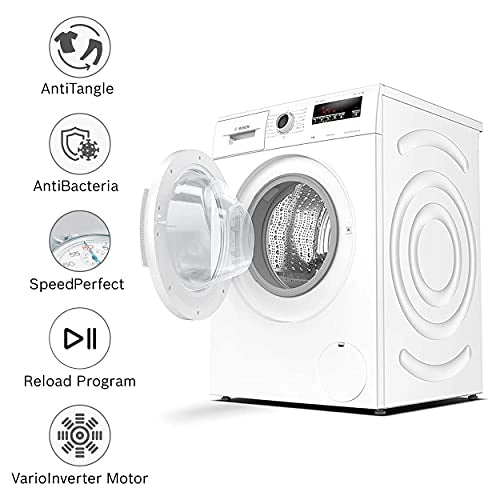 Bosch 8 kg 5 Star Touch Control Fully Automatic Front Load with Heater (WAJ2426AIN, White)