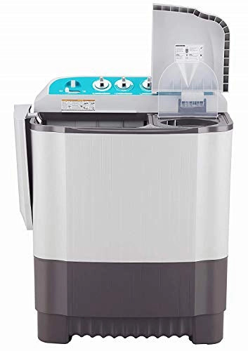 எல்ஜி 6 கிலோ செமி-ஆட்டோமேட்டிக் டாப் லோடிங் வாஷிங் மெஷின் (P6001RG, டார்க் கிரே, ரோலர் ஜெட் பல்சேட்டர்)