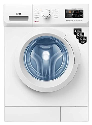 IFB 7 Kg 5 Star Front Load Washing Machine 2X Power Dual Steam (NEO DIVA VXS 7010, White, Hard Water Wash )