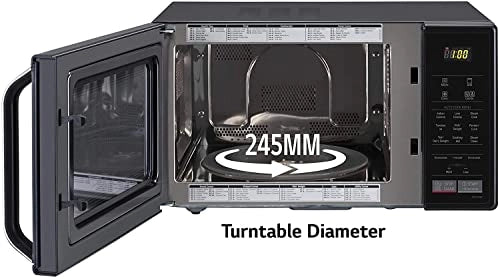 LG 21 L Convection Microwave Oven (MC2146BP, Black)