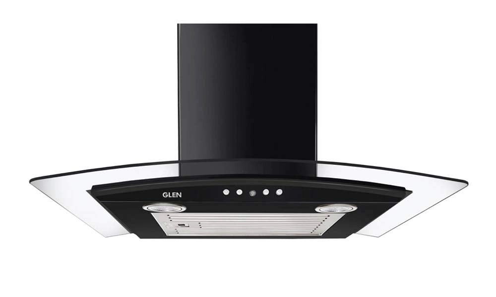 Glen 60cm 1000 m3/hr Chimney (Miso 60 1000 m3 LTW, 1 Baffle Filter, Black)