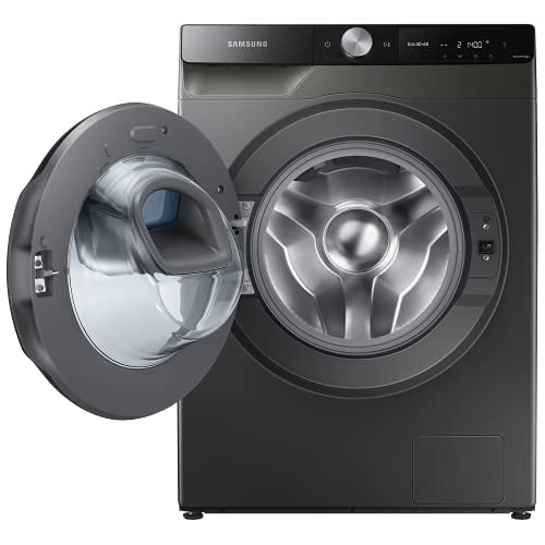 Samsung 9Kg Washer Dryer with AI, SmartThings, Inverter Fully-Automatic Front Load Washing Machine(WD90T654DBX/TL, Inox)