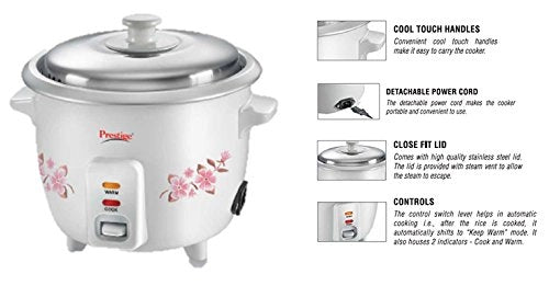 Prestige Rice Cooker PRWO 0.5 Liter