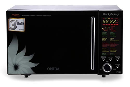 Onida 23 L Convection Microwave Oven (MO23CJS11BN, Black)