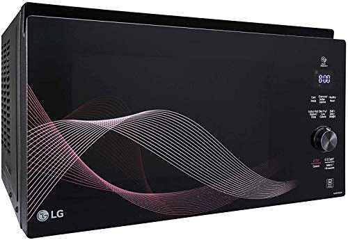 LG 32 L Charcoal Convection Healthy Heart Microwave Oven (MJEN326TL, Black Line Pattern, Neo Chef Design)