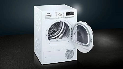 Siemens 9 kg Front Loading Tumble Dryer with Heat Pump (WT45W460IN, White)
