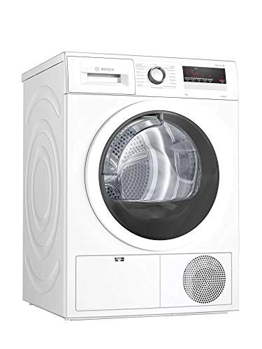 Bosch 7 kg Fully Automatic Condenser Tumble Dryer WTN86203IN, White, Inbuilt Heater)