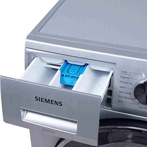 Siemens 7.5 kg Fully-Automatic Front Loading iQ500 Washing Machine (WM14J46IIN, Silver)