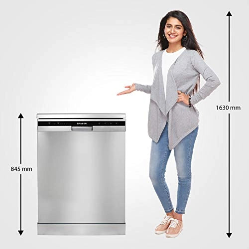 Faber 12 Place Settings Free Standing Dishwasher (FFSD 6PR 12S Neo, Neo Inox)