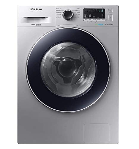 Samsung 7.0 kg / 5.0 kg Inverter Fully-Automatic Washer Dryer (WD70M4443JS/TL, Silver)