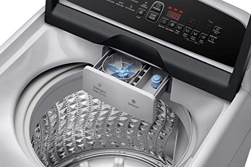 Samsung 9 Kg Inverter 5 star Fully-Automatic Top Loading Washing Machine (WA90T5260BY/TL, Lavender Grey, Wobble tech)