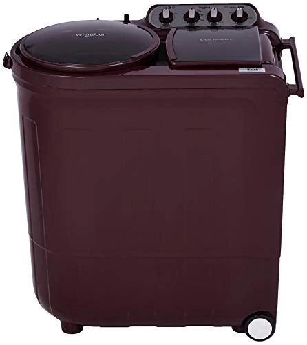 Whirlpool 8 Kg 5 Star Semi-Automatic Top Loading Washing Machine (ACE 8.0 TURBO DRY, Wine Dazzle)