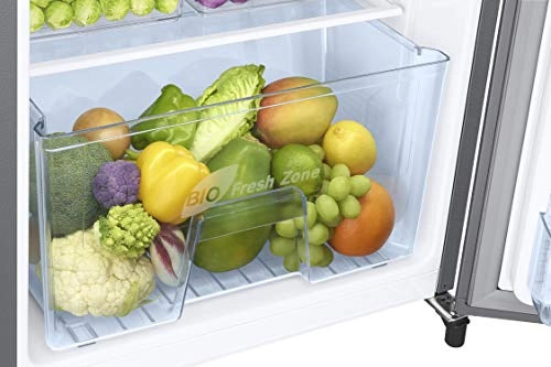 Samsung 192 L 2 Star with Inverter Single Door Refrigerator (RR20A2Y1BS8/NL, Silver, Elegant Inox)