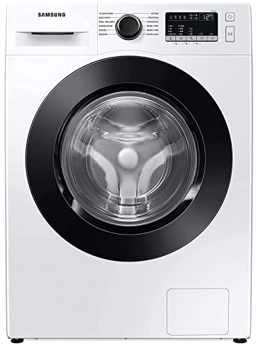 Samsung 8 Kg 5 Star Inverter, Hygiene Steam Fully-Automatic Front Loading Washing Machine (WW80T4040CE1TL, White)