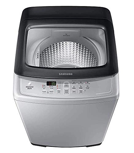 Samsung 6.5 kg Fully-Automatic Top Loading Washing Machine (WA65A4002VS/TL, Imperial Silver, Diamond Drum)