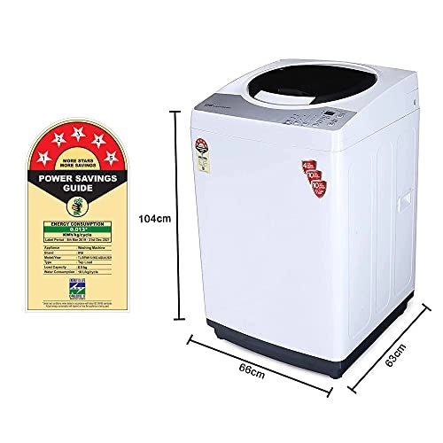 IFB 6.5 Kg 5 Star Fully-Automatic Top Loading Washing Machine (REWH AQUA, White, Inbuilt Heater, 3D Wash Technology)