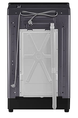 Haier 8 Kg 5 Star Rating Fully Automatic Top Load Washing Machine (HWM80-H826S6, Black)