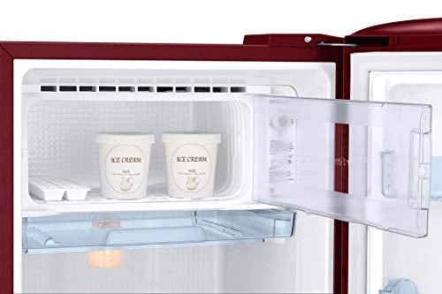 Samsung 192 L 1 Star Direct Cool Single Door Refrigerator (RR19A2YCA6R/NL, Mystic Overlay RED)