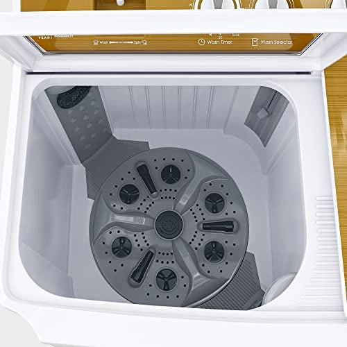 Godrej AXIS 10 Kg 5 star Semi-Automatic Top Loading Washing Machine ( WSAXIS VX 100 5.0 TB3 ROGD, Royal Gold)