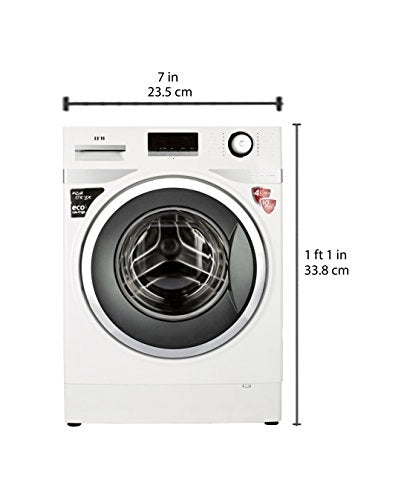 IFB 7.5 kg Inverter Fully-Automatic Front Loading Washing Machine (Elite Plus VX, White, Inbuilt Heater)
